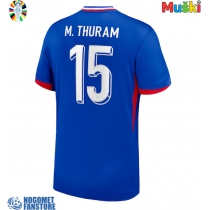 Francuska Marcus Thuram #15 Domaci Dres EP 2024 Kratak Rukav